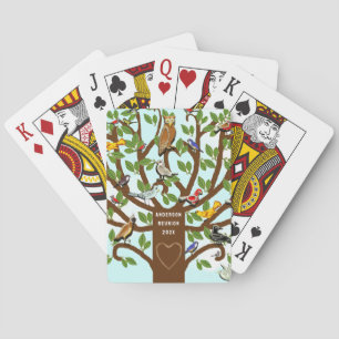 Familie Reünie Pokerkaarten