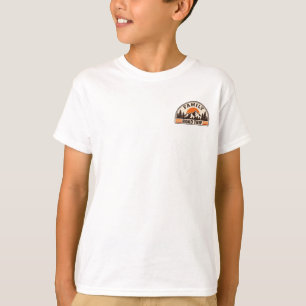 Familie Reünie Road Trip Zonsondergang kinderen T-shirt