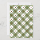 Familie Reünie Rustieke Bos Cabine Uitnodiging (Achterkant)