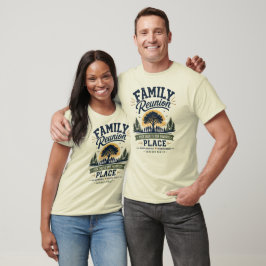 Familie Reünie Samen Is Onze Favoriete Plek T-shirt