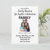 Familie Reünie Samen Party Familie Reünie Kaart (Staand voorkant)