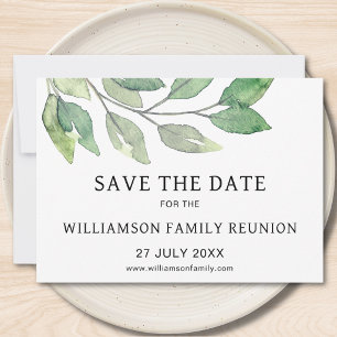 Familie Reünie Save The Date Kaart