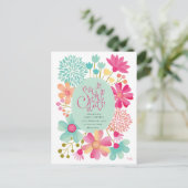 Familie reünie sparen het Briefkaart van de Partij (Staand voorkant)