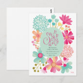 Familie reünie sparen het Briefkaart van de Partij (Voorkant / Achterkant)