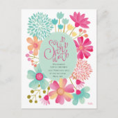 Familie reünie sparen het Briefkaart van de Partij (Voorkant)