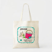 Familie reünie strandtas tote bag (Voorkant)