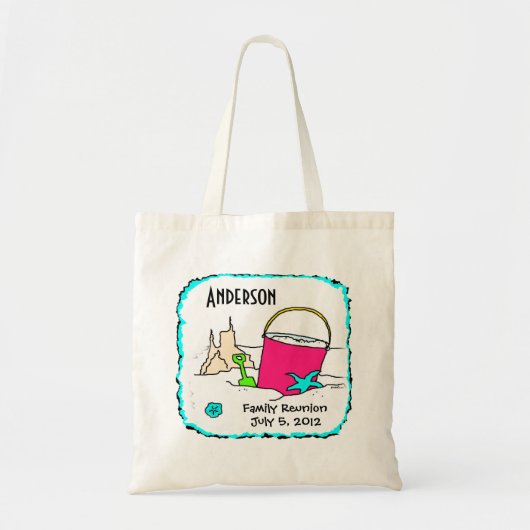 Familie reünie strandtas tote bag (Voorkant)