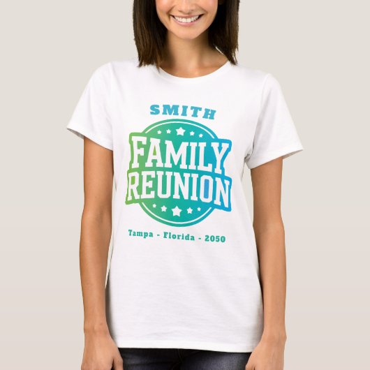 Familie Reünie T-shirt (Voorkant)