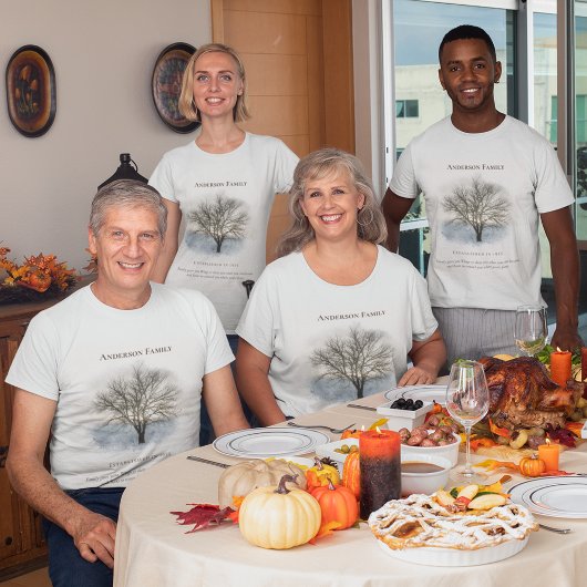 Familie reünie t-shirt