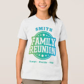 Familie Reünie  Tri-Blend Shirt (Voorkant)