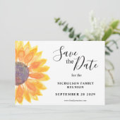 Familie reünie ventilator slaat de Kaart Datum op (Staand voorkant)