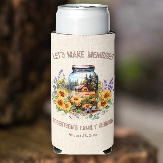 Familie Reünie Verjaardag Bos Cabin Seltzer Blikjeskoeler