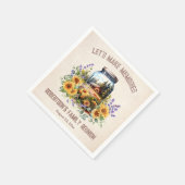 Familie Reünie Verjaardag Bos Cabin Servet (Hoek)