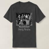 Familie reünie vieringen foto maskeren t-shirt (Design voorkant)