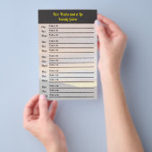 Familie Reünie Waarheid of Lie En Wat Prijs Games Flyer (Hand)