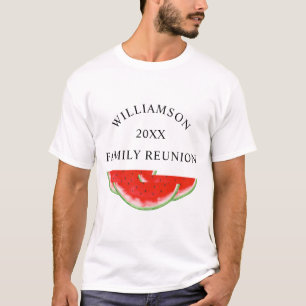 Familie Reünie Watermeloen  T-shirt