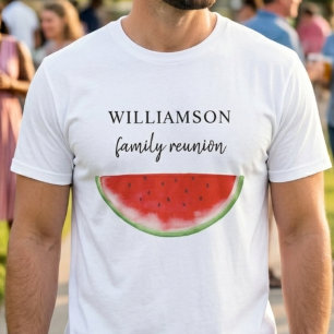 Familie Reünie Watermeloen T-shirt