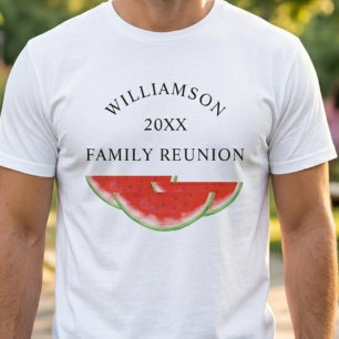 Familie Reünie Watermeloen  T-shirt
