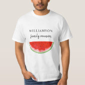 Familie reünie Watermelon T-shirt (Voorkant)