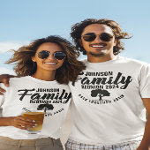 Familie reünie weer samen t-shirt