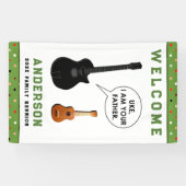 Familie reünie welkom spandoek (Horizontaal)