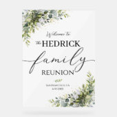 Familie reünie welkomstbord, reünie Poster (Voorkant)