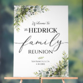 Familie reünie welkomstbord, reünie Poster (Neutraal)