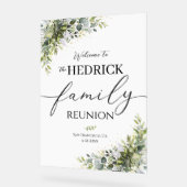 Familie reünie welkomstbord, reünie Poster (Hoek)