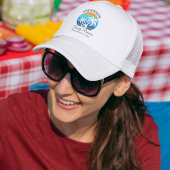 Familie Reünie Zomer Strand Palm Trees Trucker Pet