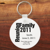 Familie Reunion 2011 souviner sleutelhanger (Voorkant)
