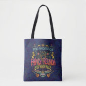 Familie reunion Band Retro 70s Concert Logo Custom Tote Bag (Voorkant)