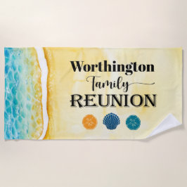 Familie reunion Beach Towel Strandlaken