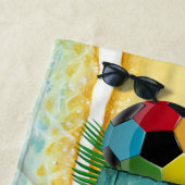 Familie reunion Beach Towel Strandlaken (In situ)