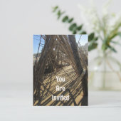 Familie Reunion Beach Vakantie reis aankondiging (Staand voorkant)