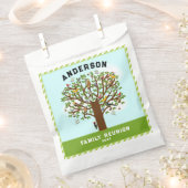 Familie Reunion-draagtas Bedankzakje (Geknipt)