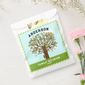 Familie Reunion-draagtas Bedankzakje (Gezegeld)