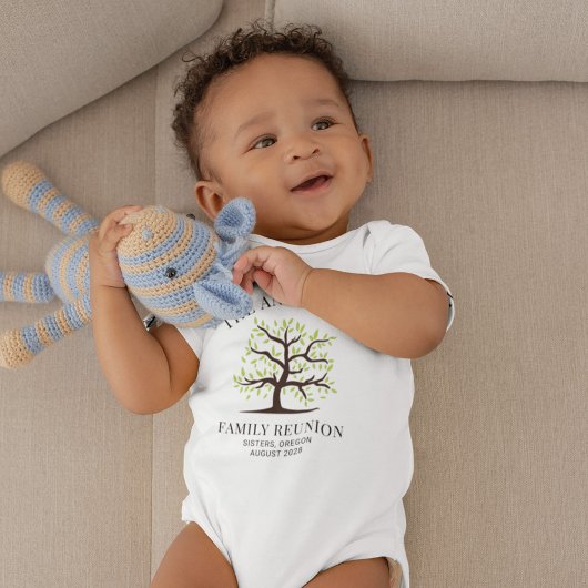 Familie reunion Genealogy Tree Matching Custom Romper