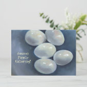 FAMILIE REUNION: GROEP EIEREN, ARTWORK KAART (Staand voorkant)