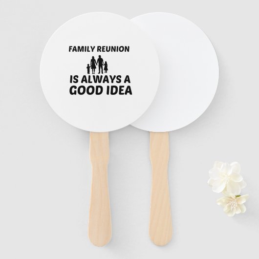 FAMILIE REUNION HANDWAAIER (Voorkant en achterkant)
