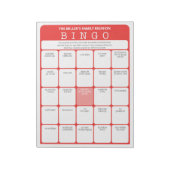 Familie reunion Ice Breaker Bingo Notitieblok (Linkerzijde)