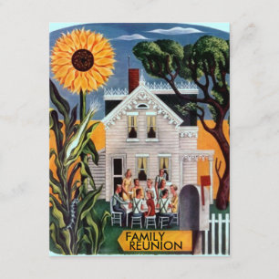 FAMILIE REUNION PARTIJ INVITATIE ~ EZ OM AAN TE PA KAART