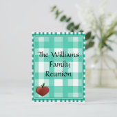 Familie reunion Post Card Briefkaart (Staand voorkant)