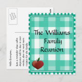 Familie reunion Post Card Briefkaart (Voorkant / Achterkant)