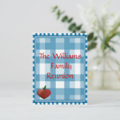 Familie reunion Post Card Briefkaart (Staand voorkant)