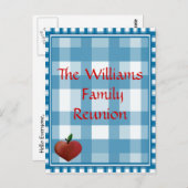 Familie reunion Post Card Briefkaart (Voorkant / Achterkant)