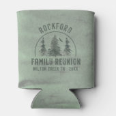 Familie Reunion Rustic Forest Name Blikjeskoeler (Achterkant)