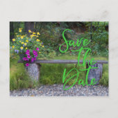 Familie reunion Rustic Save the Date Typography Aankondigingskaart (Voorkant)