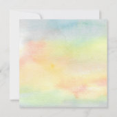 Familie reunion Sunflower Kaart (Achterkant)