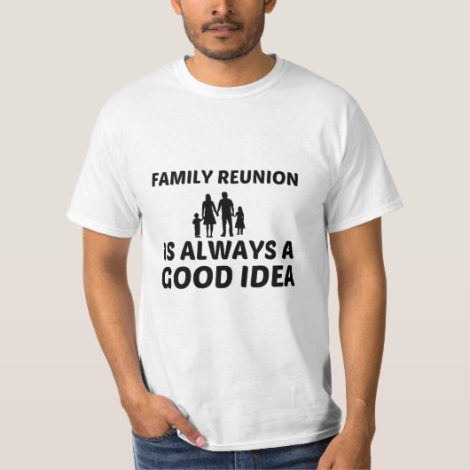 FAMILIE REUNION T-SHIRT (Voorkant)