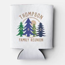 Familie reunion Trees gepersonaliseerd Blikjeskoeler
